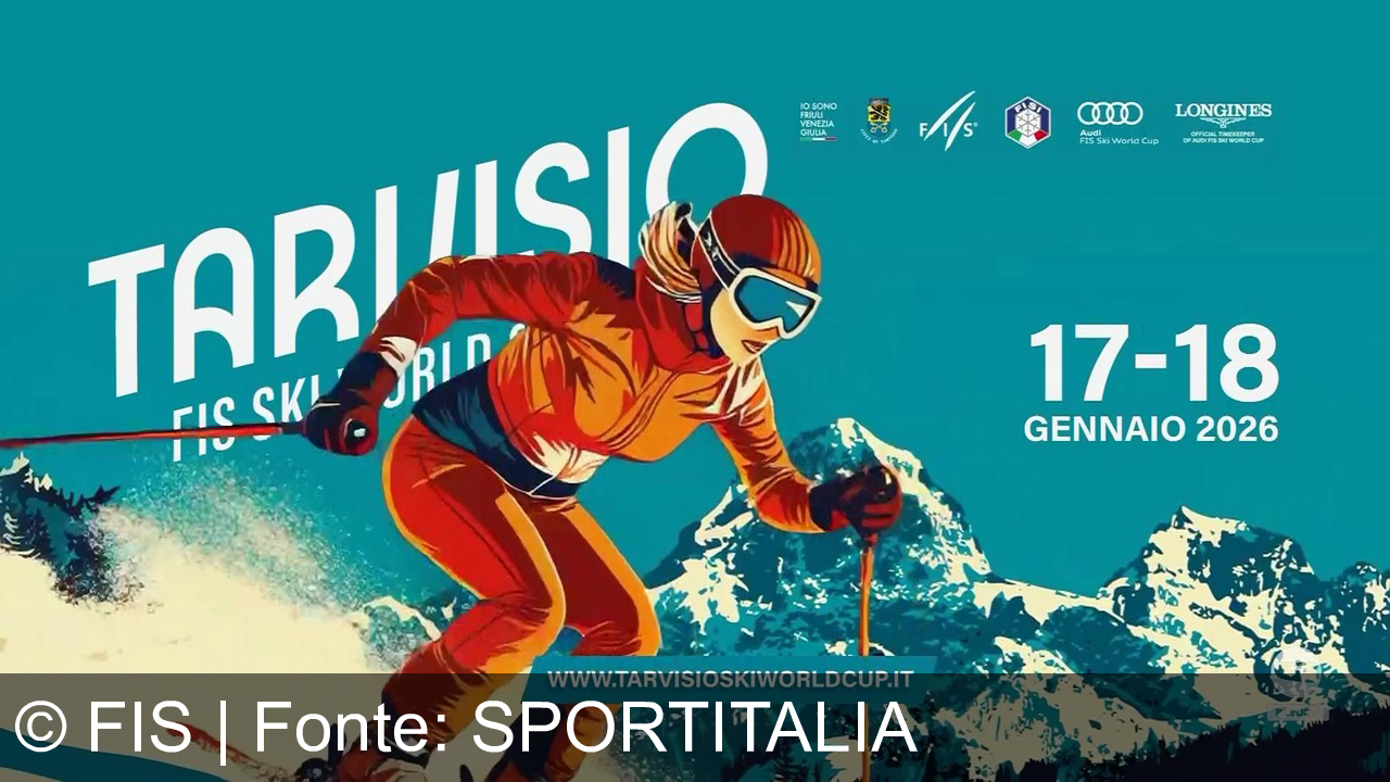 TV Werbung fis - Vivi l’emozione della FIS Ski World Cup a Tarvisio! Il 17-18 gennaio 2026, con Audi, Longines e le migliori atlete sulle leggendarie piste Friuli Venezia Giulia. Non mancare!