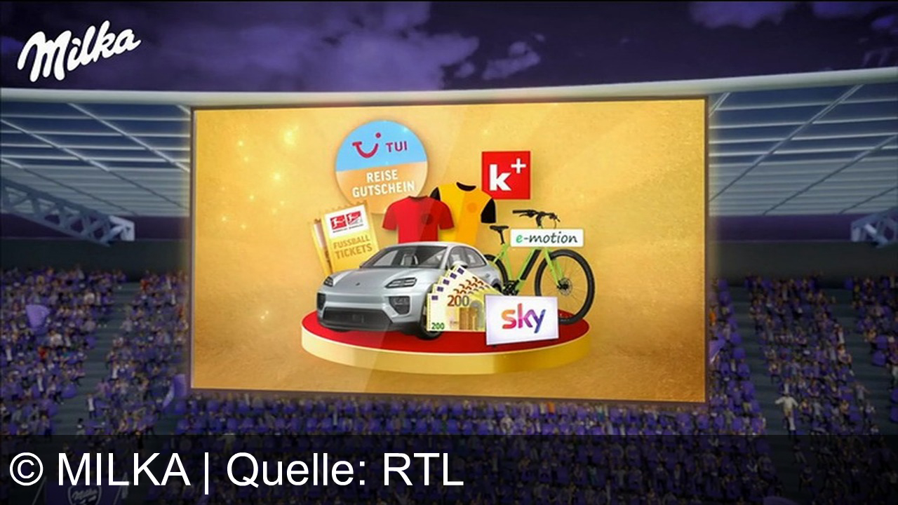 TV Werbung milka - Milka macht das Leben zarter: Mann und Junge am Klavier. Jetzt Aktionstafel kaufen – zart schmelzen und mit TUI Reisegutschein, Sky, e-motion und Fußball-Tickets gewinnen.