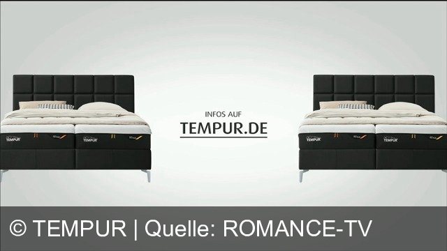 TV Werbung tempur - Die Tempur Pro Matratze mit NASA-Technologie bietet ultimativen Komfort durch 20% mehr Druckentlastung. Jetzt im Winterschlussverkauf sparen. Infos auf tempur.de.