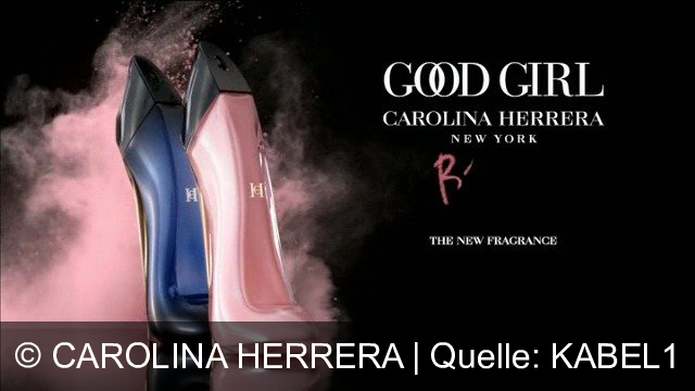 TV Werbung carolina herrera - good girl blush