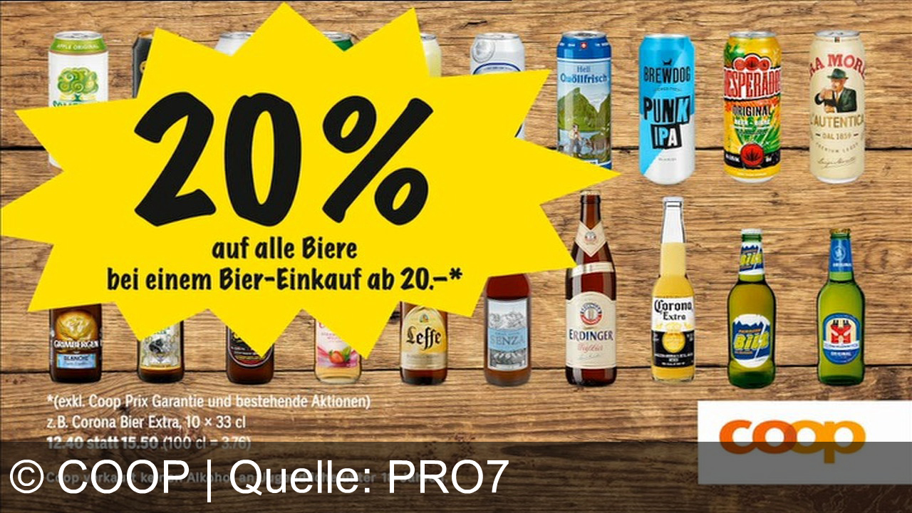 TV Werbung coop - Coop Grill-Sommer: 50% Rabatt auf Schweinskoteletts und Rioja Reserva, plus 20% auf alle Biere ab 20 Franken Einkauf. Für mich und dich.