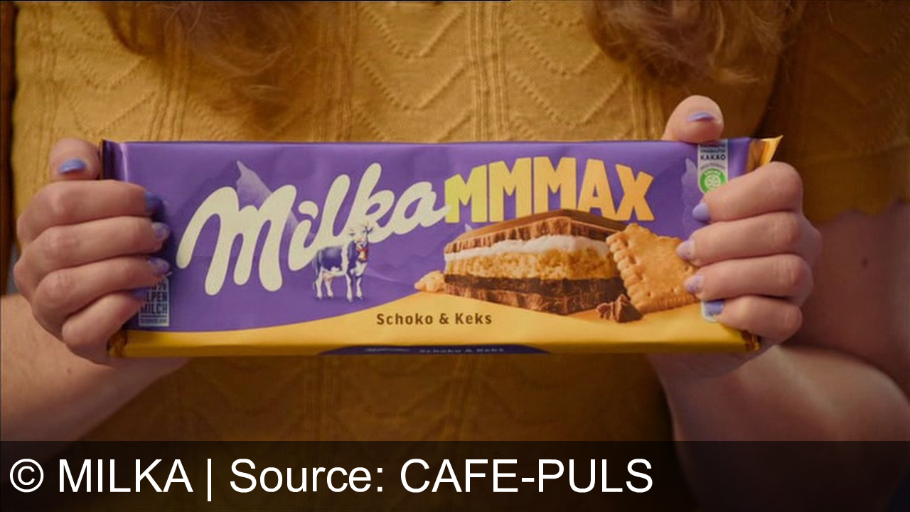 TV Werbung milka - Milka Max knuspriger Keks trifft auf cremige Füllung, umhüllt von zarter Milka Altenmilchschokolade. Milka Max, finde deine Lieblingssorte oder probiere sie alle. Und Katy Perry (!) sagt: "And win tickets to my The Lifetimes Tour. Buy Milka Max and win."