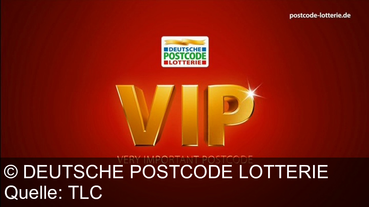 TV Werbung deutsche postcode lotterie - Werden Sie VIP bei der Deutschen Postcode-Lotterie und gewinnen Sie 12.000 Euro pro Los, jeden Monat, für ein Jahr. Exklusiv im September.  postcode-lotterie.de.