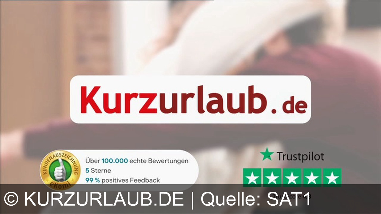 TV Werbung kurzurlaub.de - Schmuck ist schön, aber Valentinstag kann mehr. Verschenken Sie lieber Zeit zu zweit mit einem Romantik- oder Wellnesswochenende von kurzurlaub.de. Komplette Reisepakete ab 79 Euro. Jetzt mit nur wenigen Klicks buchen oder als Gutschein verschenken. kurzurlaub.de So muss sich Valentinstag anfühlen.