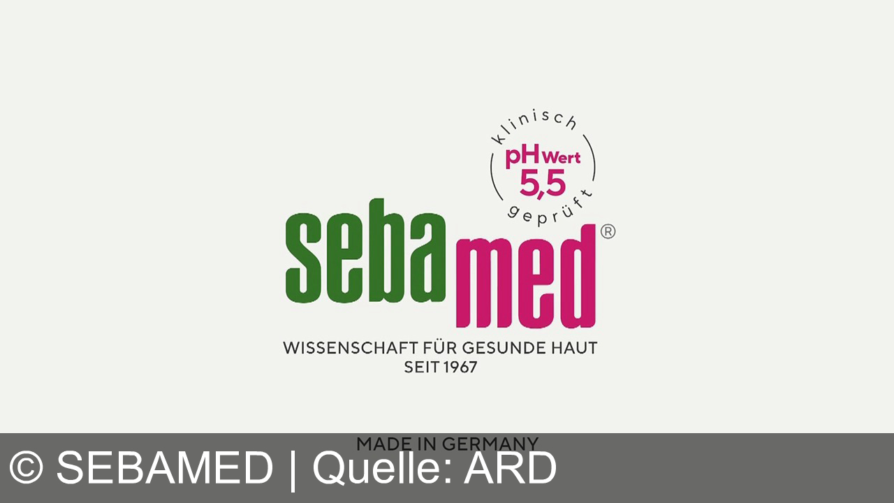 TV Werbung sebamed - Schuppenfrei mit Sebamed Anti-Schuppen-Shampoo! Für gesunde Kopfhaut dank pH 5,5. Wissenschaft für gesunde Haut seit 1967. Sebamed – geprüft. Made in Germany.