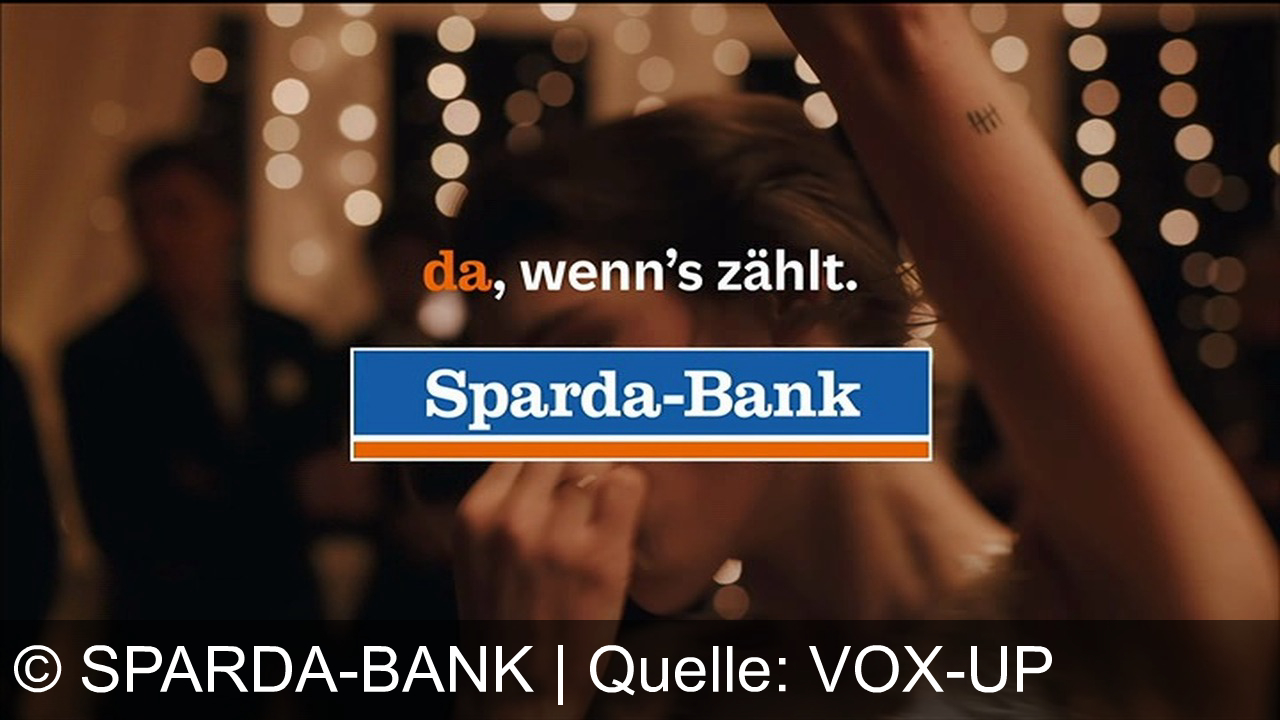 TV Werbung sparda-bank - Wenn der Mann bei der Geburt mehr leidet als die Frau, wenn man Erwachsen wird, wenn man hochzeitet wie es die Eltern nicht erwarten: Sparda-Bank – da, wenn’s zählt: Ob Hochzeit, Familienzuwachs oder Neuanfang – wir begleiten Sie, wenn aus zwei Konten eins wird und das Leben echte Momente schreibt.