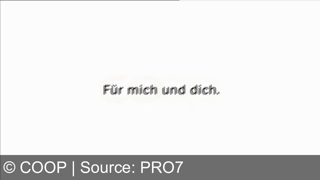 TV Werbung coop - Coop in der Schweiz bietet täglich Festtagsangebote: Diesen Samstag 40% Rabatt auf Knorr-Produkte ab 2 Stück und 20% auf alle Weine. Sparen bei Coop für mich und dich.