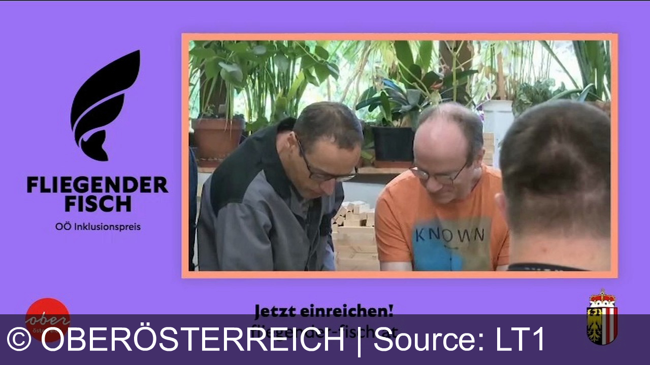 TV Werbung oberösterreich - Fliegender Fisch, der oberösterreichische Inklusionspreis. Zusammenarbeiten, zusammen verändern, zusammenleben. Reichen Sie noch bis zum 4. Mai Ihre Projekte und Aktivitäten in diesen drei Kategorien ein. Mehr Infos unter www.fliegender-fisch.at