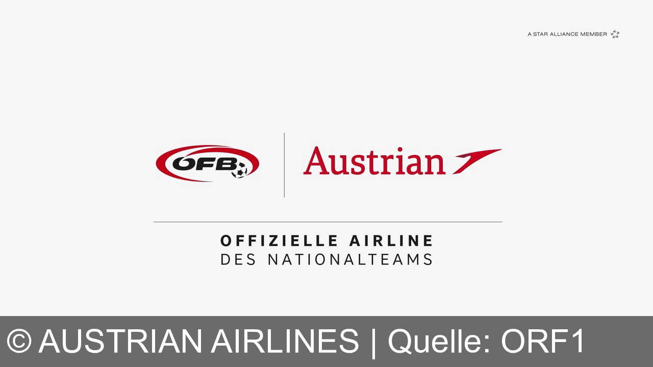 TV Werbung austrian airlines - Spüre Österreich, erlebe Fußball hautnah mit dem ÖFB – Austrian, offizielle Airline des Nationalteams und stolzer Star Alliance Partner!