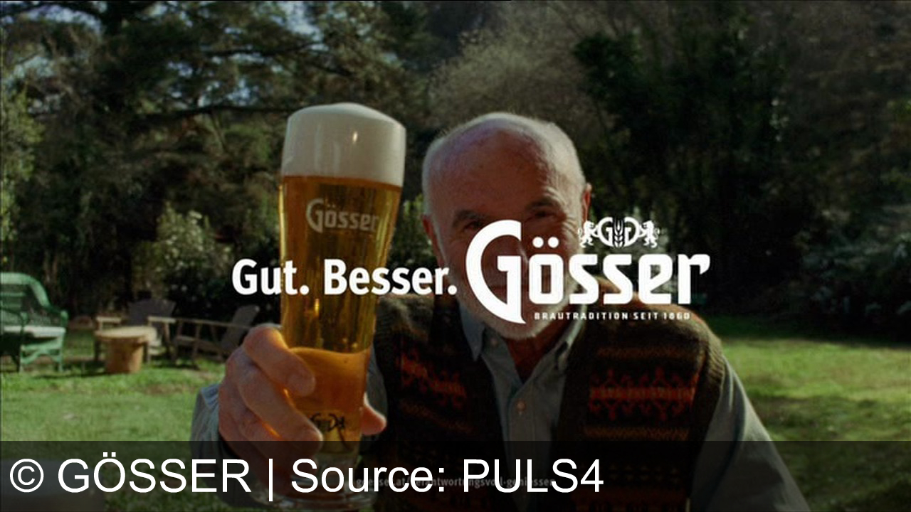 TV Werbung gösser - Gösser Bier: Gut. Besser. Gösser. Genieße die Brautradition seit 1860 mit Freunden in einer warmen, rustikalen Atmosphäre. Verantwortungsvoll genießen auf goesser.at!