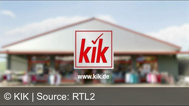 TV Werbung kik - sweatbermuda für 4,99 euro
