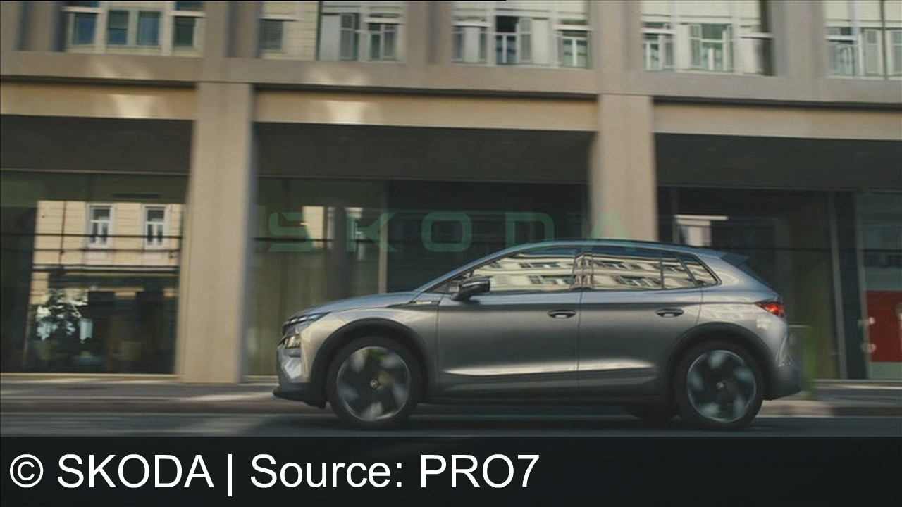 TV Werbung skoda - Erleben Sie den neuen Škoda Elroq RS: Elektrisierende Dynamik trifft auf sportliches Design. Fahren Sie stärker und moderner durch die Stadt! Entdecken. Noch dynamischer. Abenteuer. Noch sportlicher. ELROC. Stärker denn je. Der neue reinelektrische ŠKODA ELROC RS.