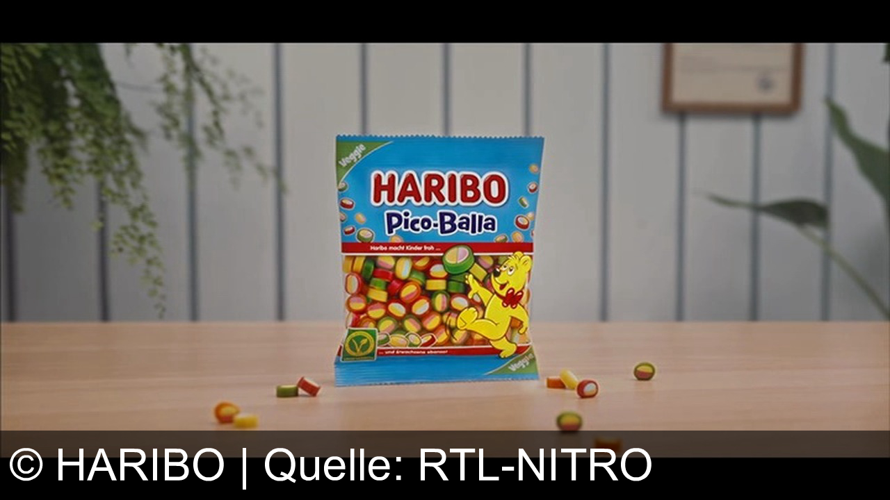 TV Werbung haribo - Haribo Pico-Balla Werbespot: Die vegetarischen Süßigkeiten mit knautschiger Außenhülle und knetig-schaumiger, regenbogenfarbener Füllung sind schwer zu beschreiben, aber einfach lecker.