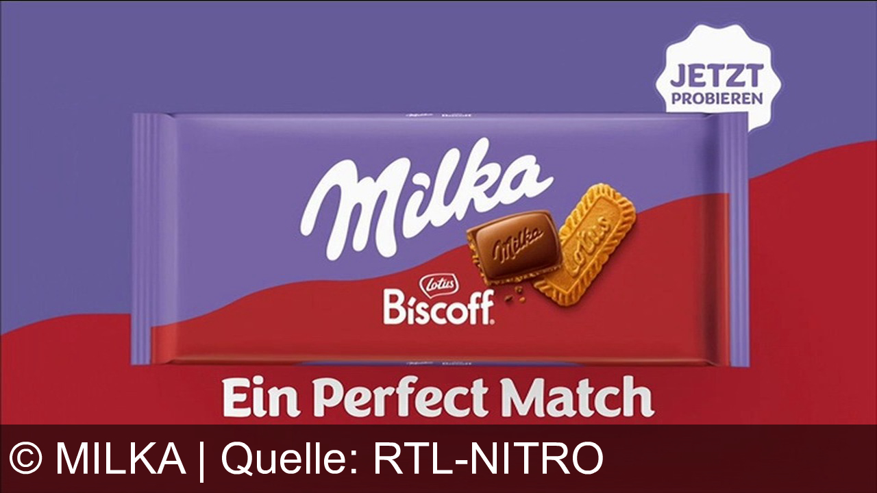 TV Werbung milka - Milka und Biscoff: Zartschmelzender Genuss, der verbindet – ein perfektes Match für gemeinsame Momente.