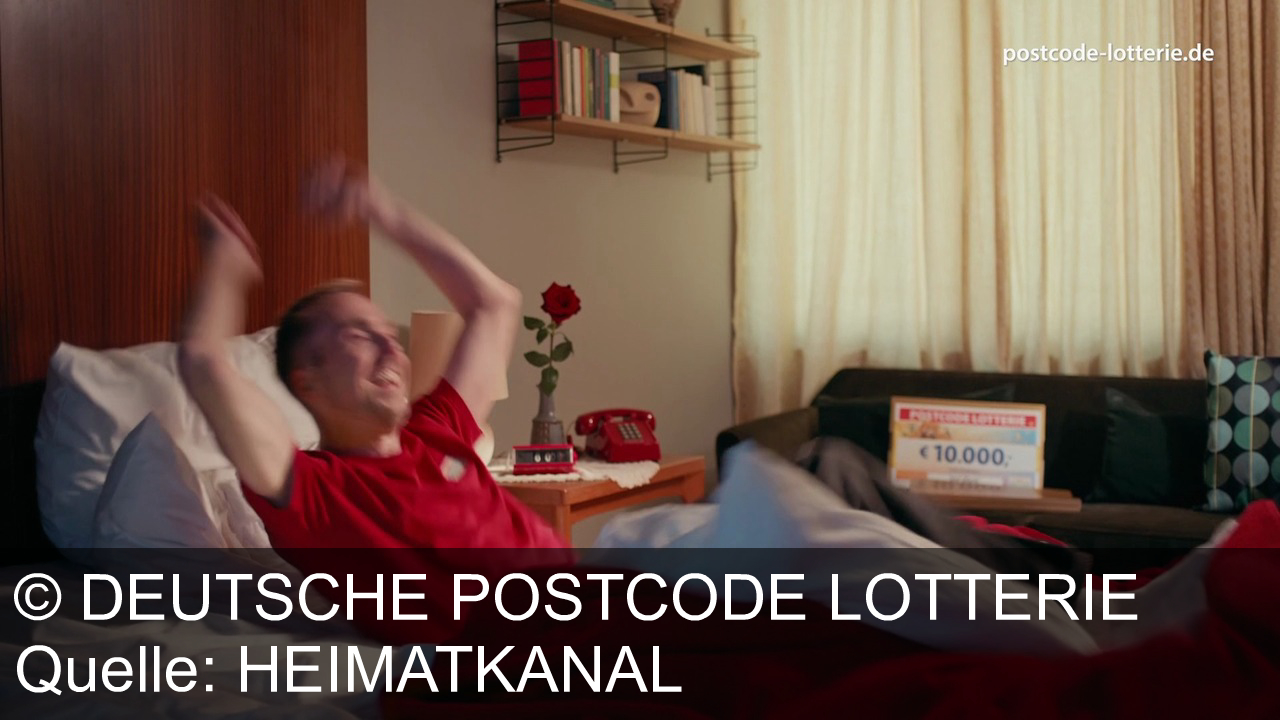 TV Werbung deutsche postcode lotterie - Jeden Tag 10.000 € gewinnen – mit der Postcode Lotterie! Dein Postcode, deine Chance – jetzt anmelden auf postcode-lotterie.de und Überraschungen erleben!