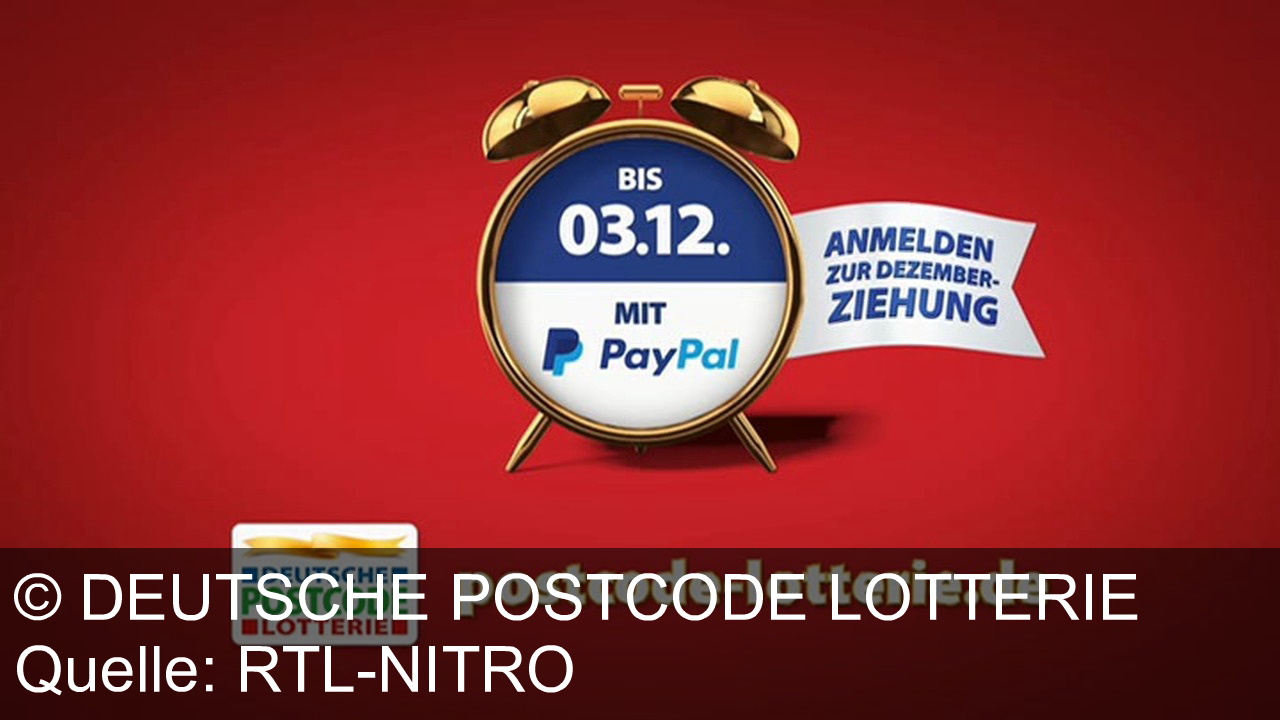 TV Werbung deutsche postcode lotterie - Die Postcode-Lotterie belohnt ganze Nachbarschaften. Im Dezember gibt es im Adventskalender Sonderverlosungen mit 10 Millionen Euro. Anmeldung bis 3. Dezember auf postcodelotterie.de.