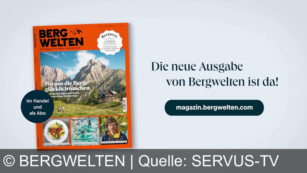 TV Werbung bergwelten - Bergwelten: Das Magazin für alpine Lebensfreude. Jetzt im Handel und als Abo unter magazin.bergwelten.com!