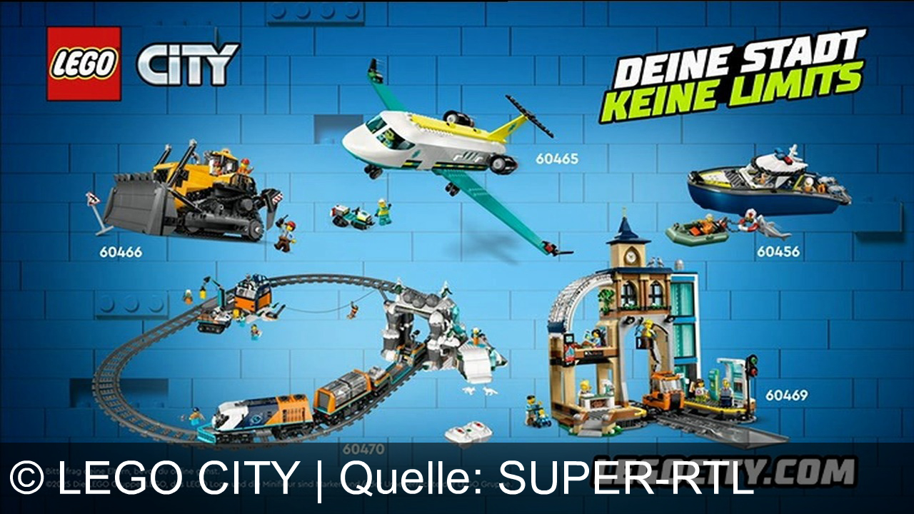 TV Werbung lego city - LEGO City – Deine Stadt, keine Limits! Entdecke mit den neuen Sets (60465, 60466, 60456, 60469, 60470) atemberaubende Abenteuer und Action. Jetzt auf legocity.com!