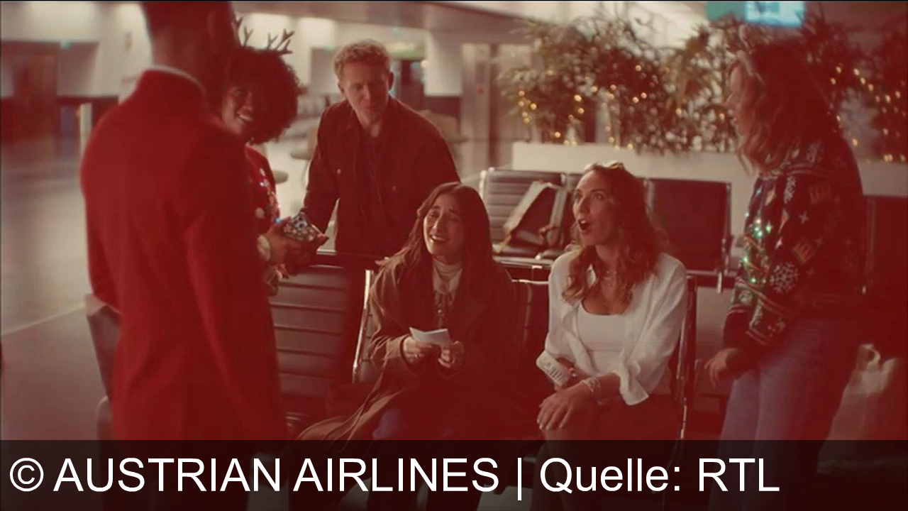 TV Werbung austrian airlines - Austrian Airlines wünscht frohe Flynachten – entspannt reisen, stilvoll genießen und Weihnachten rund um die Welt erleben.