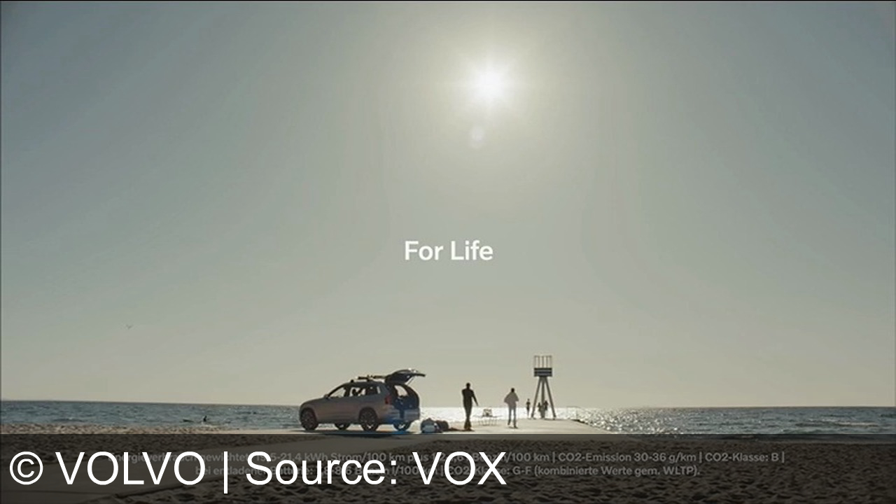 TV Werbung volvo - Volvo XC90 Plug-in Hybrid: Fahre komfortabel und umweltbewusst über Berge und Strände – vielseitig, nachhaltig, für ein Leben voller Möglichkeiten. Volvo – For Life.