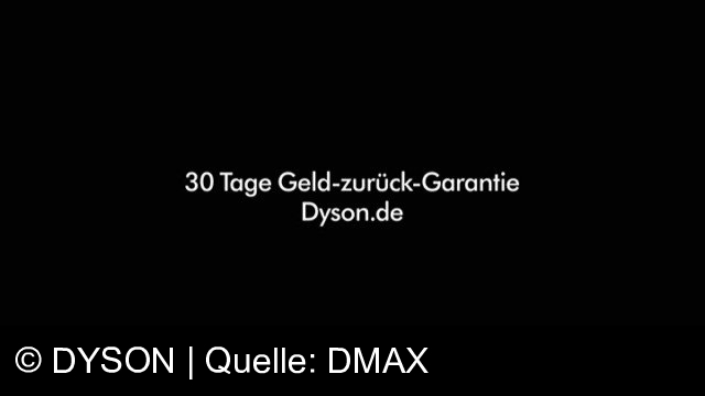 TV Werbung dyson - dyson, 30 tage  geld zurück garantie