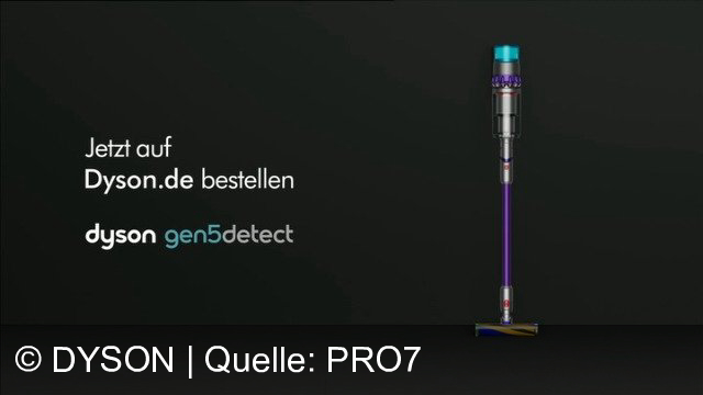 TV Werbung dyson - dyson gen5 detect