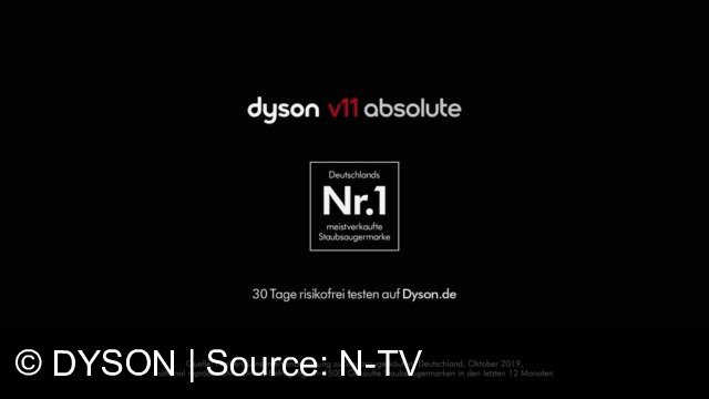 TV Werbung dyson - dysons kabelloser staubsauger mit hoher saugkraft und intelligenter technologie - dyson v11 absolute