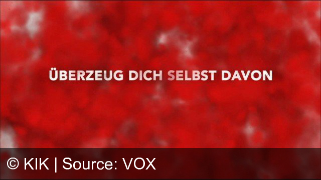 TV Werbung kik - kik ist günstig, überzeug dich selbst davon