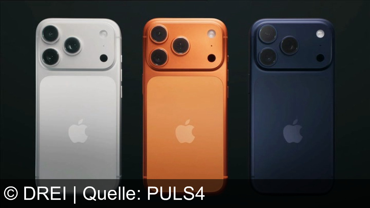 TV Werbung drei - Präzision trifft Innovation: Entdecke das neue iPhone von Apple – beeindruckendes Design, brillante Farben und fortschrittliche Technologie in Silber, Orange und Blau.