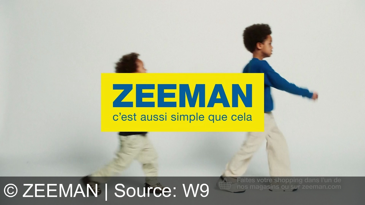 TV Werbung zeeman - Zeeman : basiques confortables, sous-vêtements jolis et vêtements enfants à prix bas. C'est aussi simple que cela.