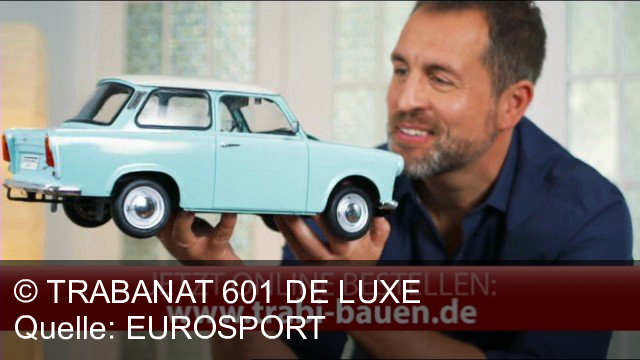 TV Werbung trabanat 601 de luxe - das kultauto der ddr, trabant 601 de luxe, jetzt online bestellen