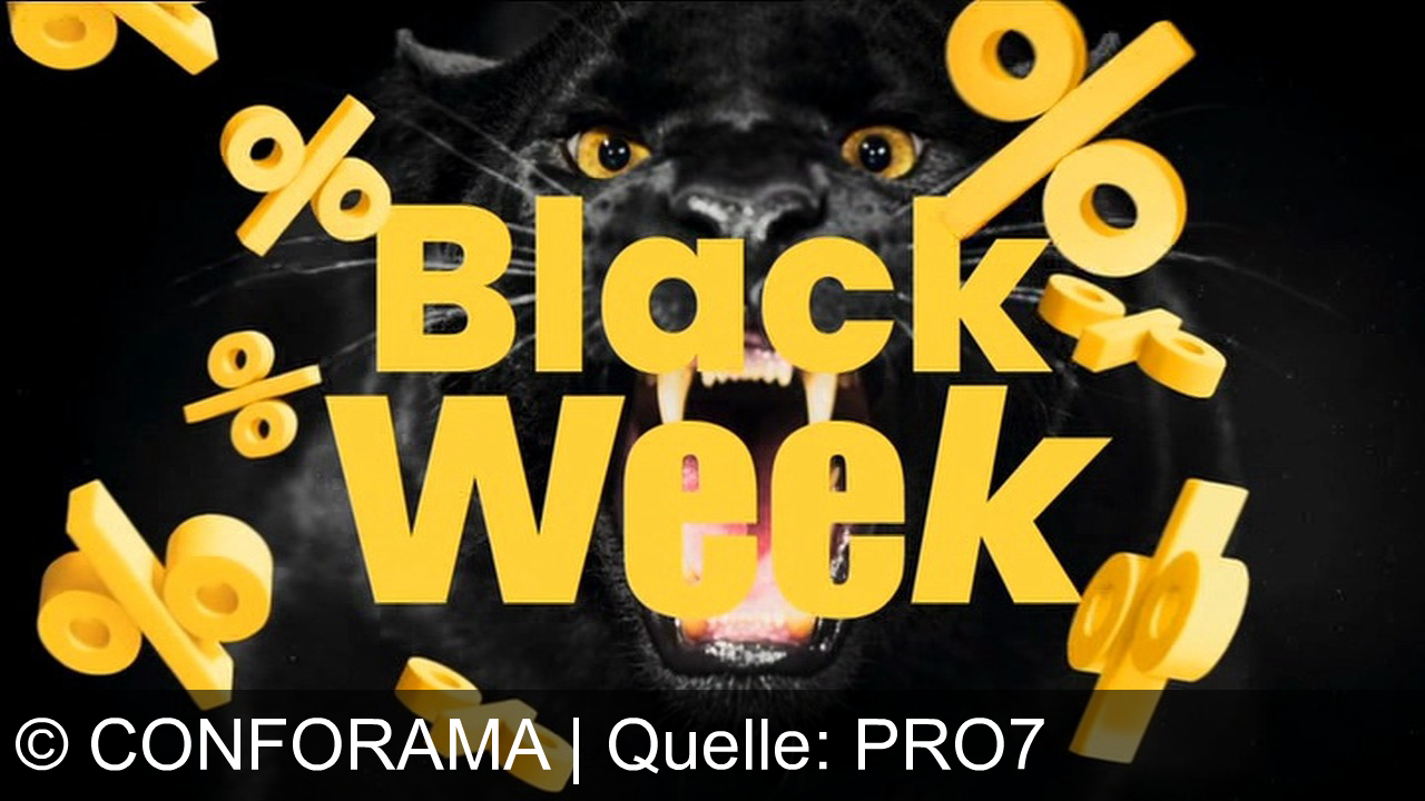 TV Werbung conforama - Wähle bei Conforama: -20% auf LG, Bosch, Siemens Haushaltsgeräte, -20% auf LG TVs & Soundbars, -15% auf alles plus 200 CHF ab 500 CHF. Black Week – mehr Deals, mehr Auswahl!