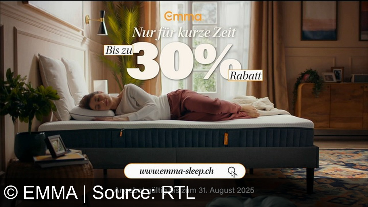 TV Werbung emma - Ahhh... Mmh.... Komfort bedeutet für jeden etwas anderes. Aber es fühlt sich immer an wie eine Emma-Matratze. Mit bis zu 30% Rabatt und entwickelt für ein Jahrzehnt voller. Jetzt bei emma-sleep.ch