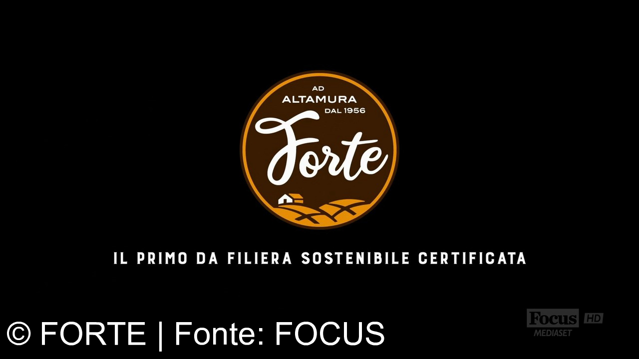 TV Werbung forte - Pane Fresco Forte: dal 1956, solo grano duro pugliese e lievito madre. Gusto autentico e attenzione alla natura. Forte, il primo pane di filiera sostenibile certificata.