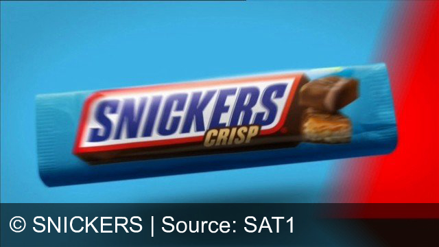 TV Werbung snickers - snickers crisp