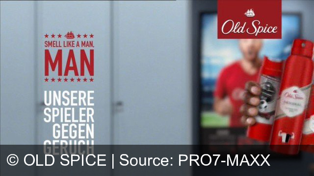 TV Werbung old spice - Terry Crews wirbt für Old Spice. Smell like a man, unsere Spieler gegen Geruch