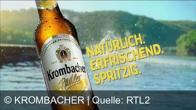 TV Werbung krombacher - krombacher radler