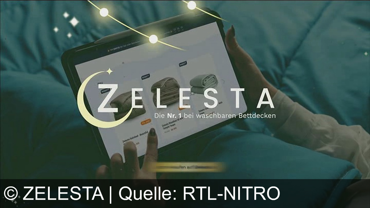 TV Werbung zelesta - Zelesta – die Nr. 1 für waschbare Teddy-Bettdecken ab 59 €. Luxuriös, praktisch, perfekt gemacht. Jetzt auf zelesta.de entdecken und jeden Tag frisch genießen!