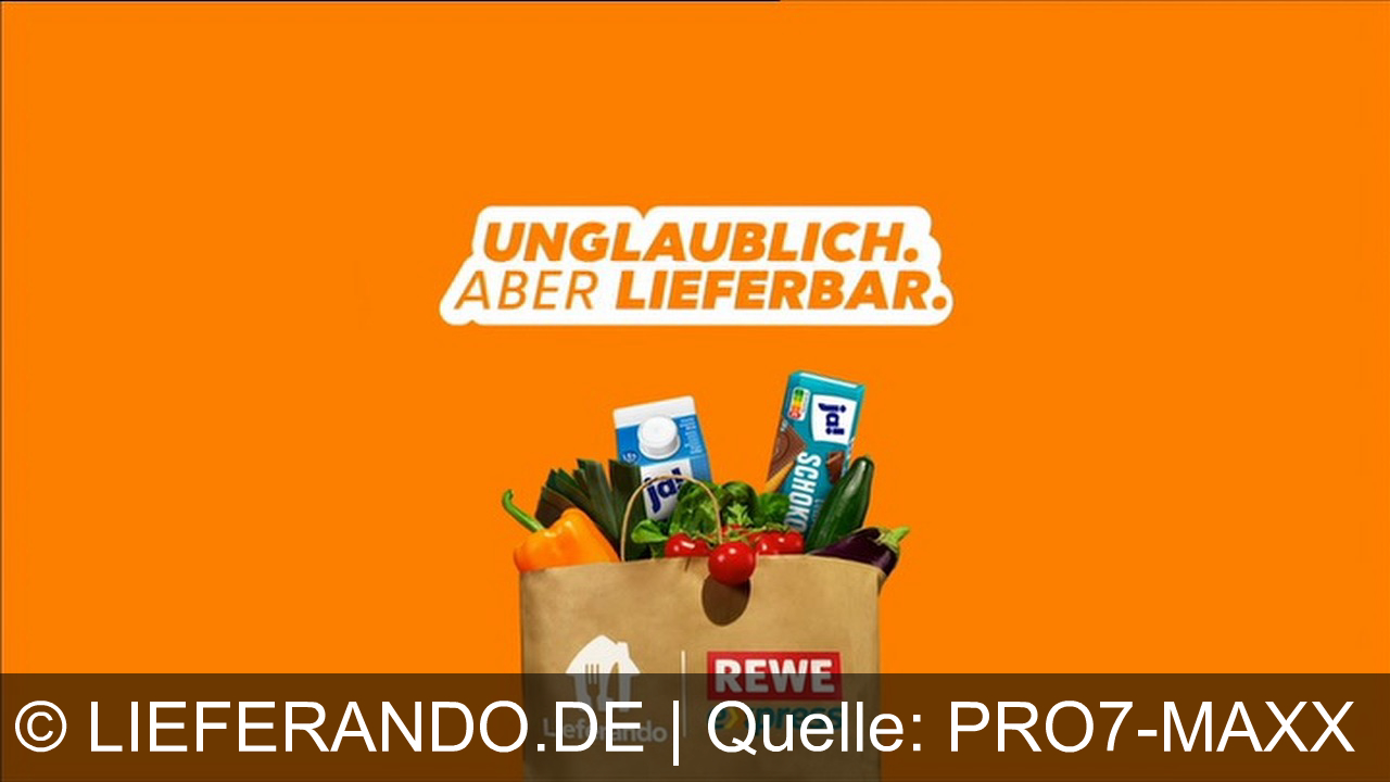 TV Werbung lieferando.de - Unglaublich, aber lieferbar! Entdecke die große Auswahl von Rewe, jetzt bei Lieferando. Von Shampoo bis Schokokeks – alles für deinen Alltag, direkt zu dir nach Hause.