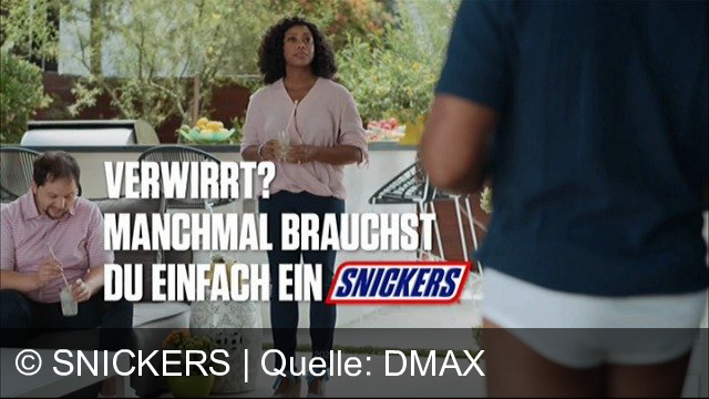 TV Werbung snickers - snickers