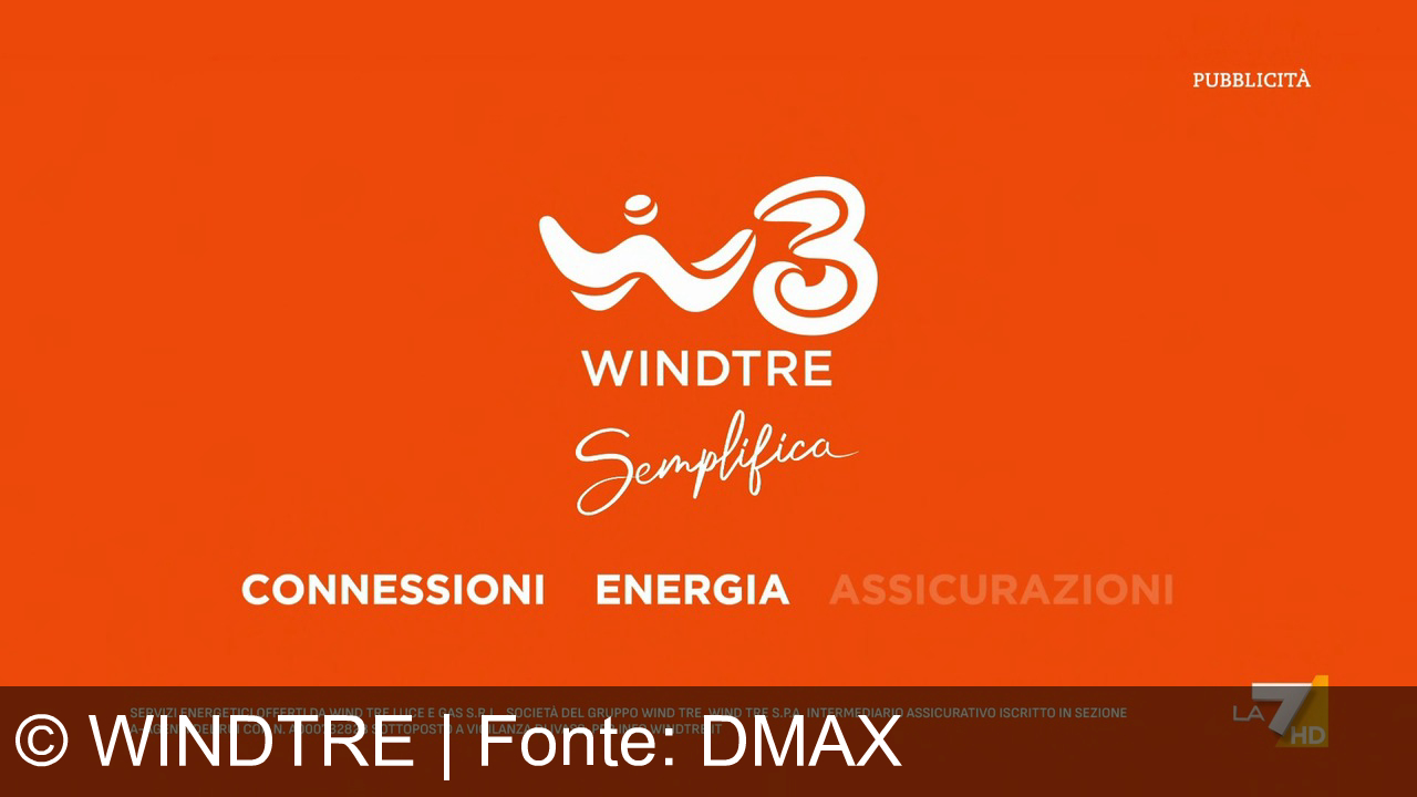 TV Werbung windtre - Con Super Fibra WindTre hai modem WiFi 7, 12 mesi di Amazon Prime e Giga illimitati a soli 24,99€ al mese. WindTre semplifica: connessioni, energia, assicurazioni.