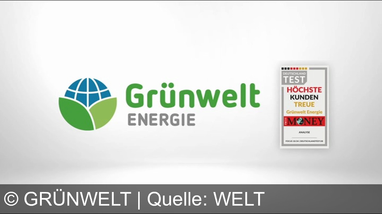 TV Werbung grünwelt - Sparen Sie bis zu 800 Euro jährlich bei Strom und Gas mit Grünwelt Energie. Wechseln Sie zu einem günstigeren Tarif auf gruenwelt.de. Ausgezeichnet für Kundentreue von Focus Money.