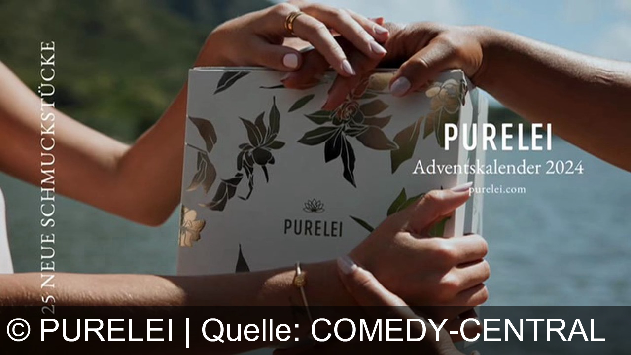 TV Werbung purelei - Der PURELEI Schmuck-Adventskalender bietet 25 Türchen mit exklusiven, wasserfesten Designs, inspiriert von Hawaiis Elementen. Entdecke langlebige Schmuckstücke auf purelei.com!