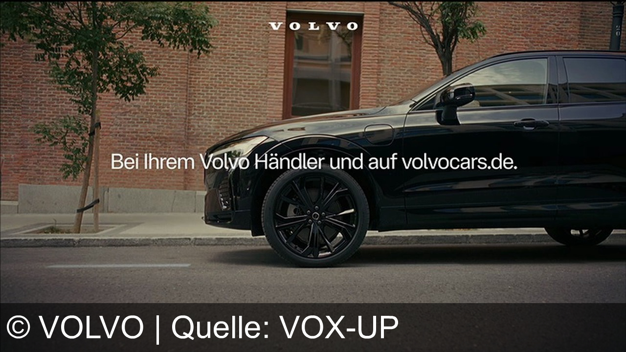 TV Werbung volvo - Kompromisslos im Detail: Der Volvo XC60 Plug-in Hybrid Black Edition. Ab 499 Euro netto im Monat.