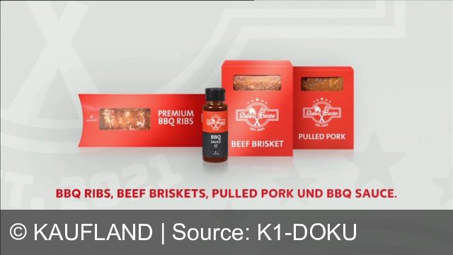 TV Werbung kaufland - bbq ribs, beef briskets, pulled pork und bbq sauce