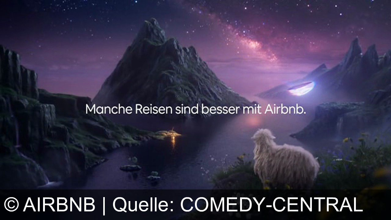 TV Werbung airbnb - Erlebe einzigartige Natur, charmante Momente mit Schafen und unvergessliche Nächte unter Sternen – buche dein Abenteuer fernab von Hotels mit Airbnb!
