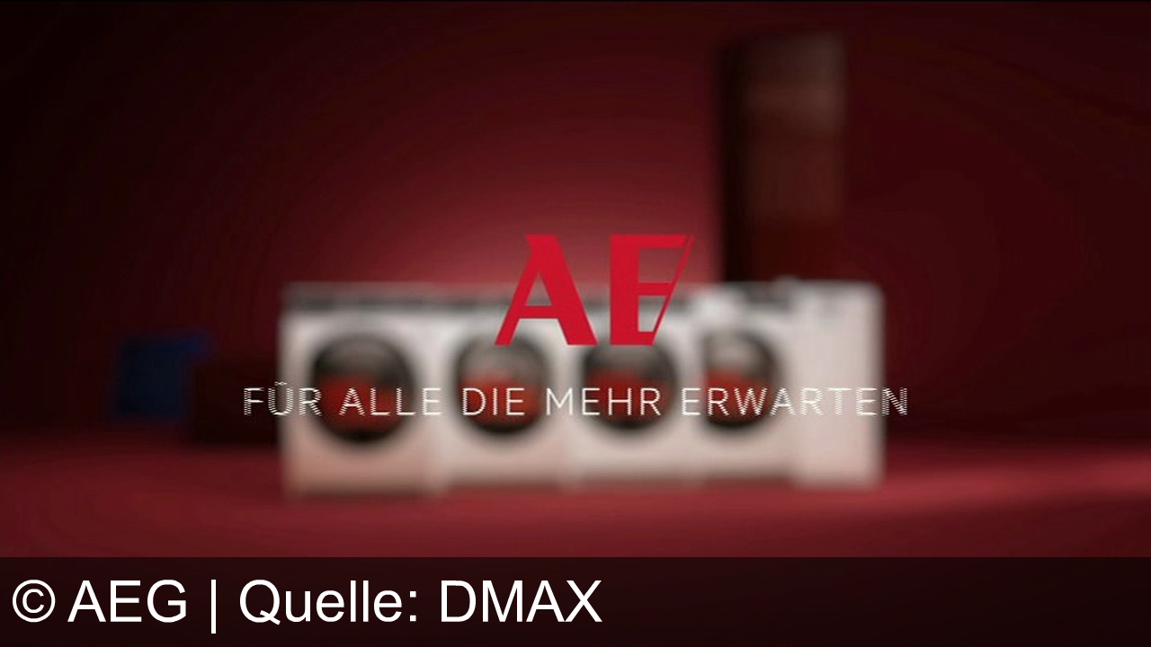 TV Werbung aeg - AEG Waschmaschinen – Testsieger bei Stiftung Warentest. Ausgezeichnete Qualität, effiziente Leistung und der AEG-Umdenkbonus. Für alle, die mehr erwarten. AEG – die Marke mit den meisten Testsiegen.