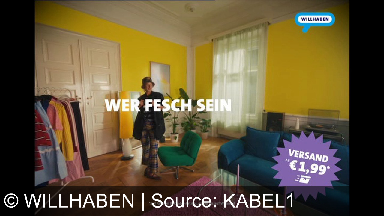 TV Werbung willhaben - Finde deinen Style mit WILLHABEN: Millionen Teile, die dir gut stehen. Fashion & Kinder-Artikel ab € 1,99* Versand. Wer fesch sein will, will haben!