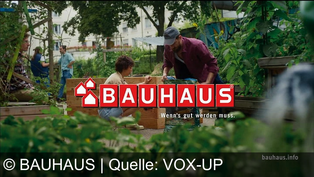 TV Werbung bauhaus - BAUHAUS fördert Selbstversorgung im Garten: Werkzeuge und Materialien für Anbau und Pflege von Pflanzen. Infos auf bauhaus.info. #Gartenarbeit #DIY